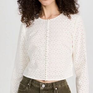 FRAME Eyelet Jacket